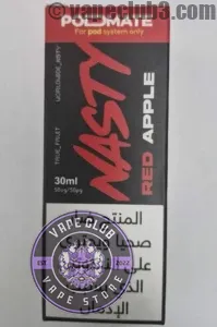 سالت سیب قرمز نستی Nasty Red Apple Salt Nicotine