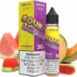 سالت ویگاد هندوانه پاستیل ترشVGod Sour Luscious Salt Nicotine