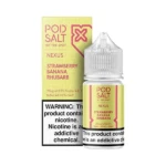 سالت توت فرنگی موز ریواس پادسالت سالت نیکوتین Podsalt Strawberry Banana Rhubarb Nicotine Salt ویپ کلاب