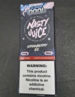 سالت توت فرنگی یخ نستی سری سوپر کول Nasty Strawberry ICE Super Cool Series Salt Nicotine