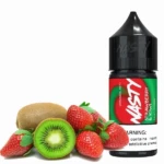 سالت توت فرنگی کیوی نستی Nasty Strawberry Kiwi Salt Nicotine