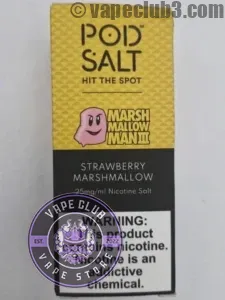 سالت توت فرنگی مارشمالو پادسالت سالت نیکوتین Podsalt | Strawberry Marshmallow Nicotine Salt ویپ کلاب