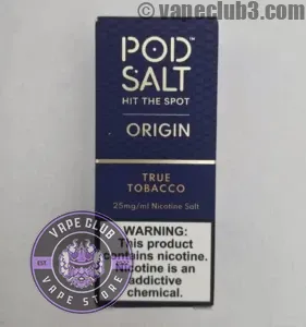 سالت تنباکو پاد سالت تنباکو خالص سالت نیکوتینPodsalt True Tobacco Nicotine Salt ویپ کلاب