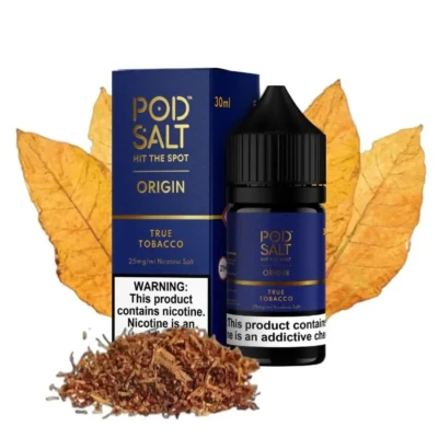 سالت تنباکو پاد سالت تنباکو خالص سالت نیکوتینPodsalt True Tobacco Nicotine Salt ویپ کلاب