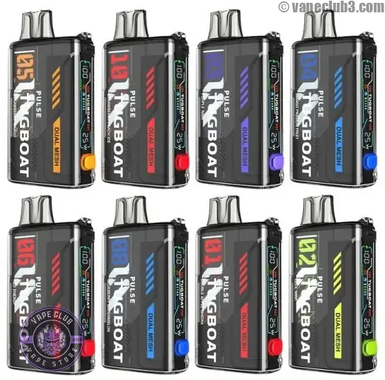 Tugboat-Pulse-20K-Puff-All پاد یکبار مصرف تاگبوت پالس 20 هزار پاف Disposable Tugboat Pulse 20K Puff