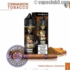 جویس تنباکو دارچین ویپر10 Vapor 10 Cinnamon Tobacco EJuice