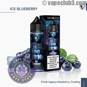 جویس ویپر 10 بلوبری یخ Vapor10 ICE Blueberry EJuice