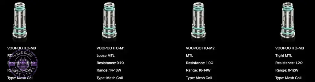 کویل های سازگار ووپو ITO-X Pod آی تی او ایکس - کارتریج خالی - VooPoo ITO-X Pod