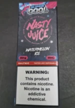 سالت هندوانه یخ نستی سری سوپر کول Nasty Watermelon ICE Super Cool Series Salt Nicotine