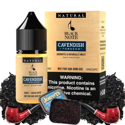 سالت بلک نوت کوندیش | Black Note Cavendish - خرید سالت نیکوتین ویپ کلاب