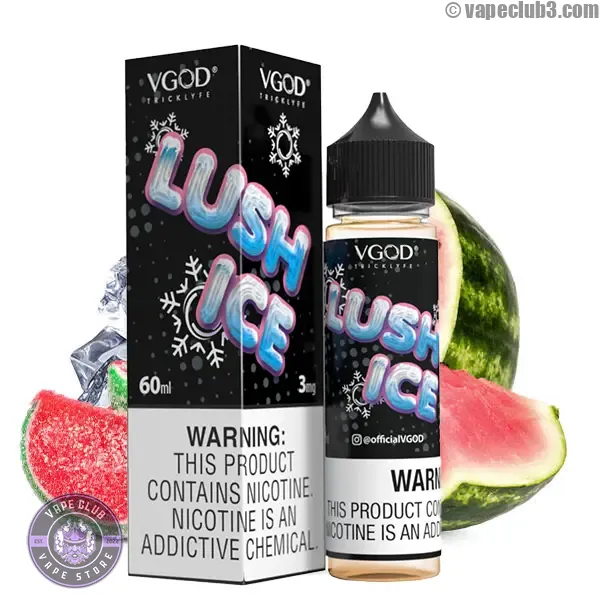 VGod-Lush-ICE-0 ایجویس هندوانه یخ ویگاد | VGod Lush ICE Ejuice - خرید ایجویس فروش - ویپ کلاب