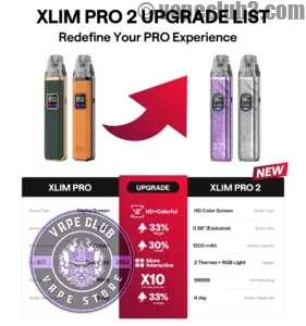 مشخصات پاد ماد اکسوا اکسلیم پرو 2 | OXVA XLIM Pro 2 PodMod - ویپ کلاب - خرید پاد ماد